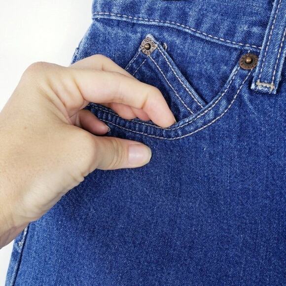 Vintage Tommy Hilfiger 90's Denim Front Slit Skirt - Picture 7 of 7